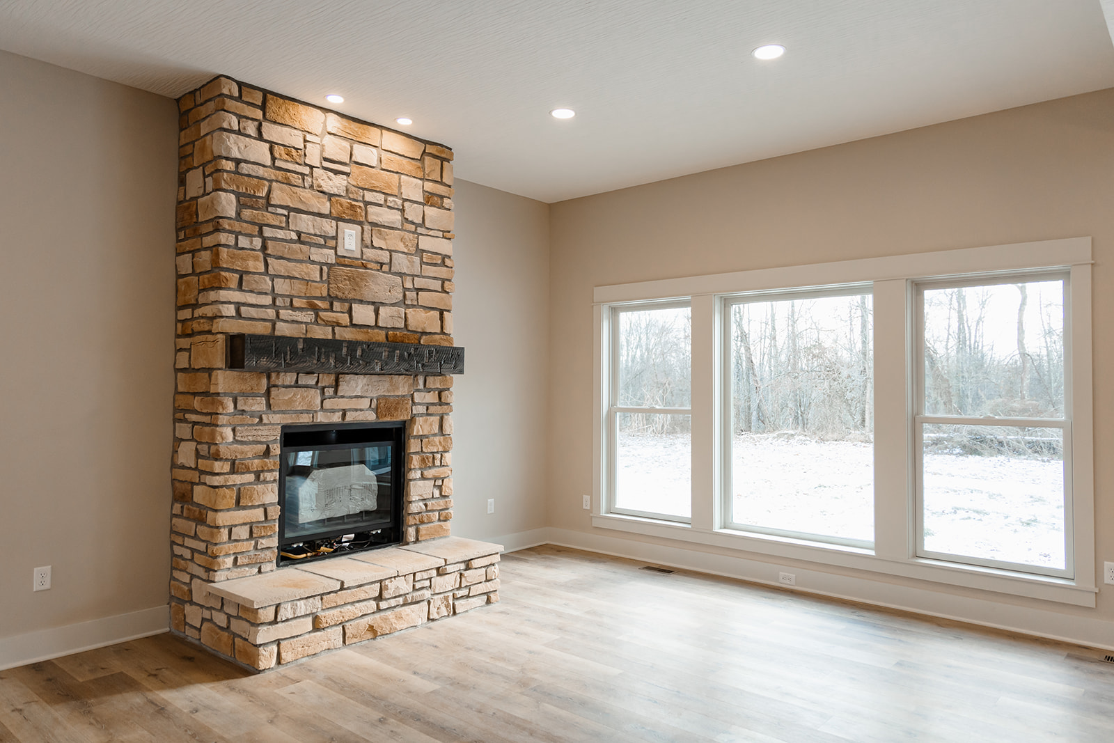 custom fireplace